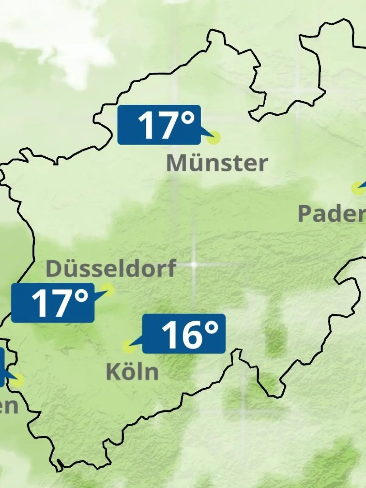Bild zu: "Nordrhein-Westfalen: Wie wird das Wetter?"
