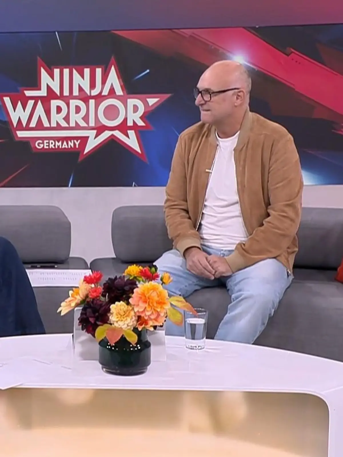 Frank Buschmann mit Annett Möller und Simon Beeck