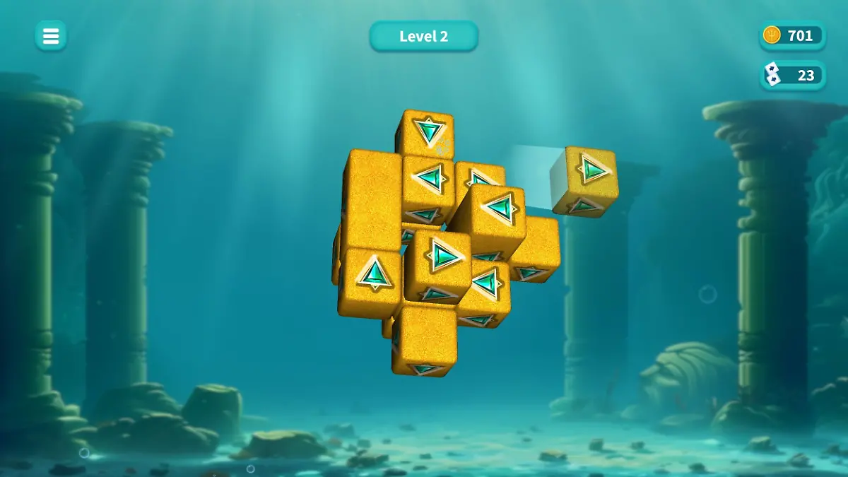 „Unblock It Atlantis” auf RTLspiele.de