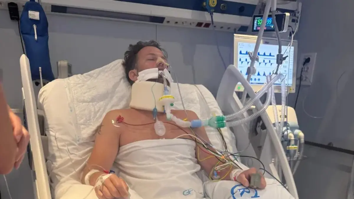 Beim Tauchunfall bricht David sich einen Halswirbel.