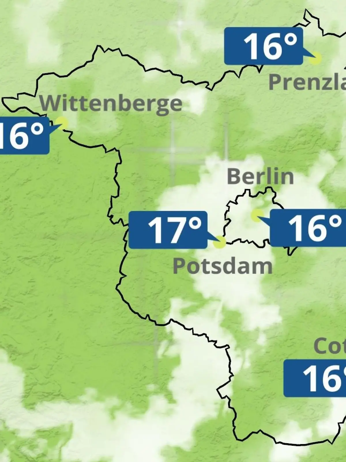 Bild zu: "Berlin und Brandenburg: Wie wird das Wetter?"