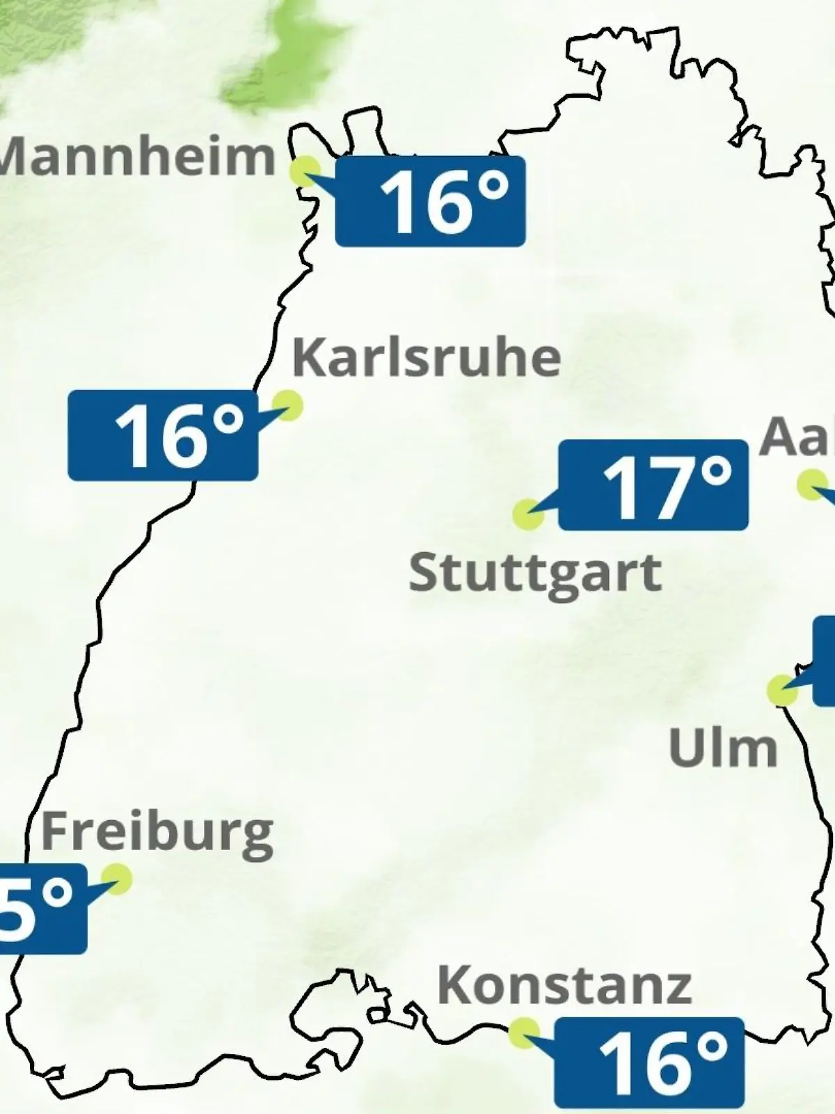 Bild zu: "Baden-Württemberg: Wie wird das Wetter?"