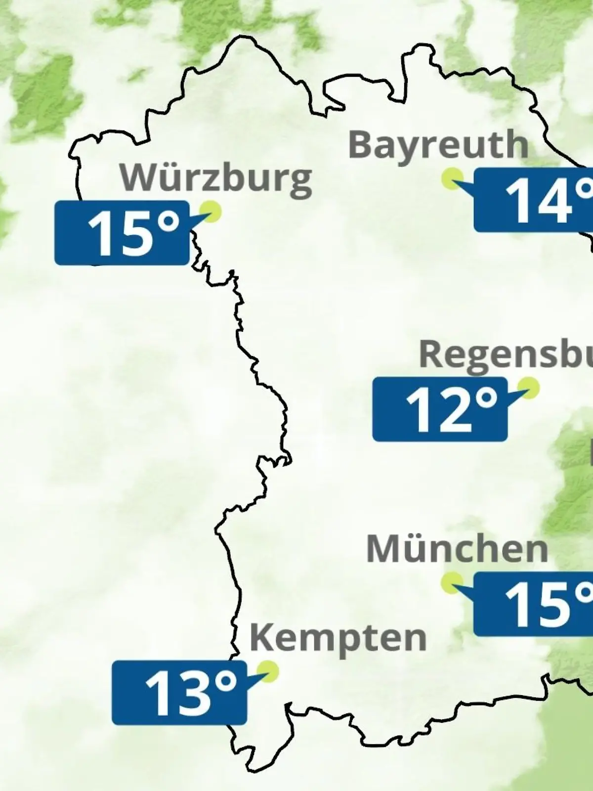 Bild zu: "Bayern: Wie wird das Wetter?"
