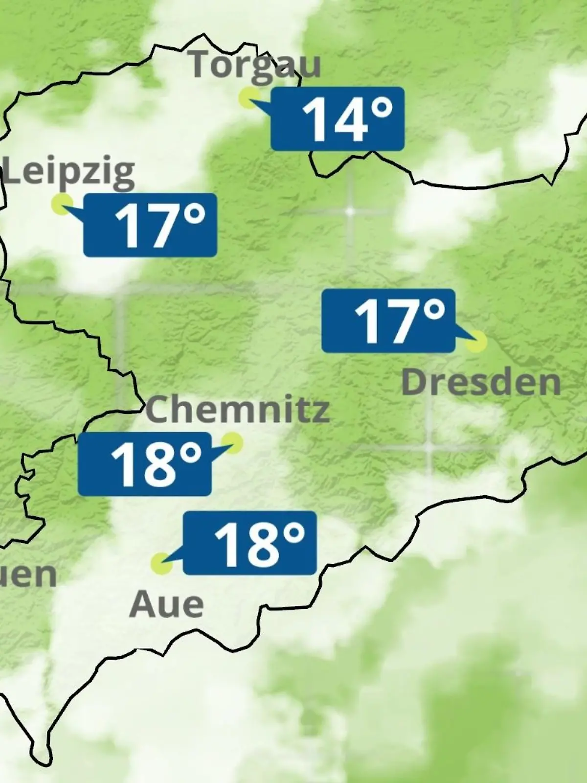 Bild zu: "Sachsen: Wie wird das Wetter?"