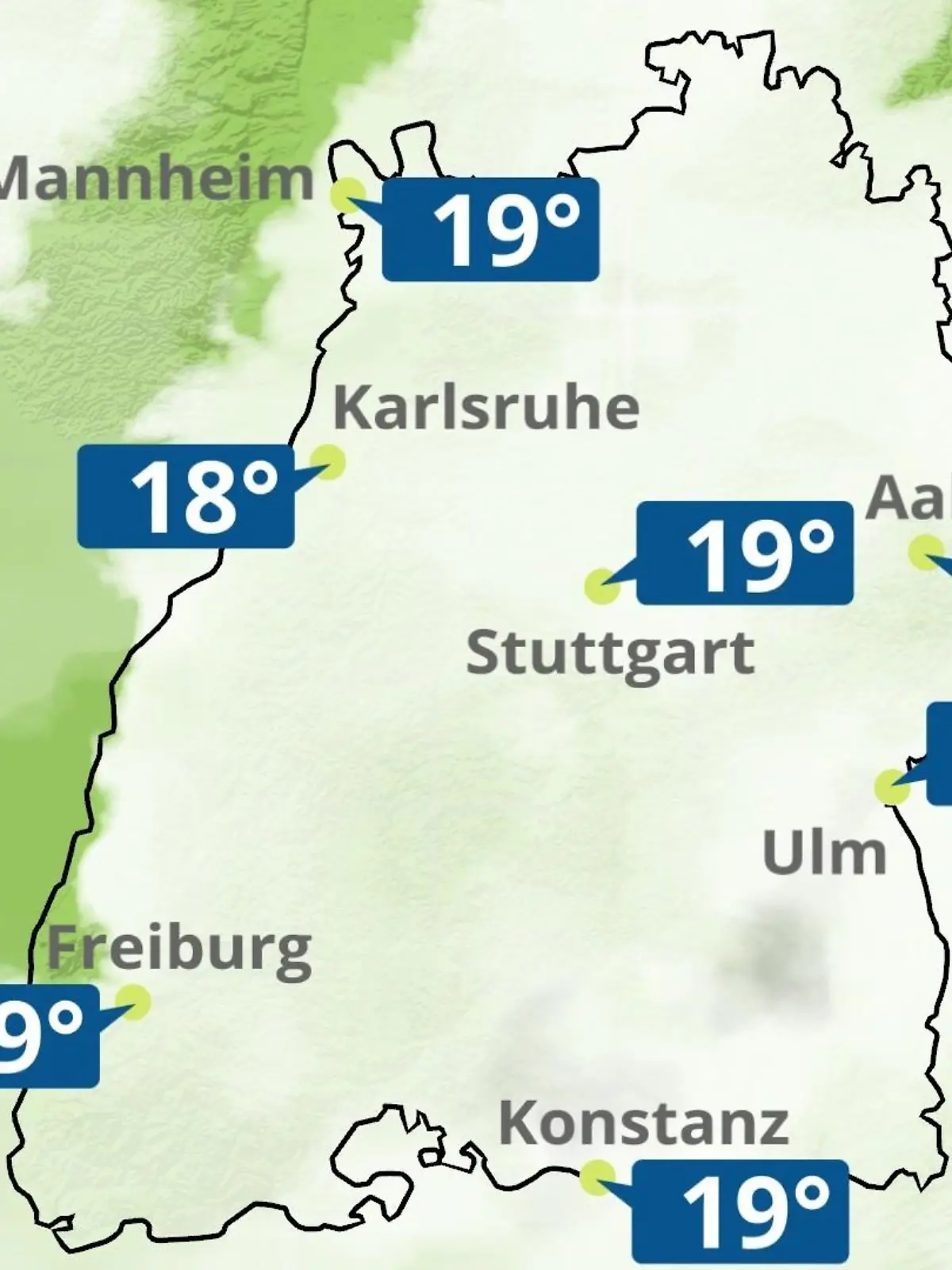 Bild zu: "Baden-Württemberg: Wie wird das Wetter?"