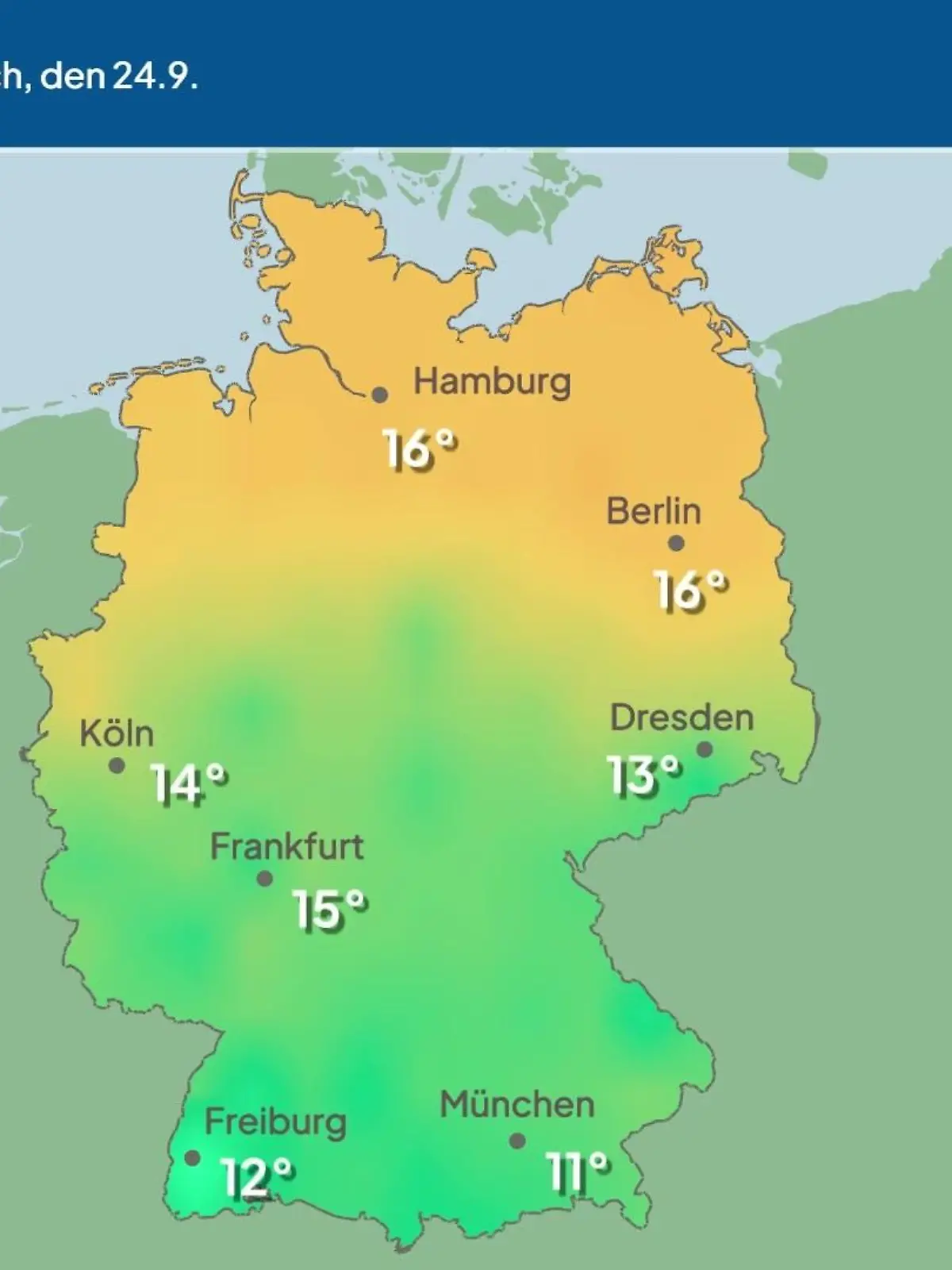 Bild zu: "Im Video: Temperatur-Vorhersage"