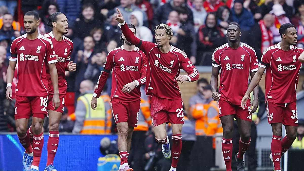 Der ehemalige Frankfurter Hugo Ekitike erzielte das 2:0 für Liverpool