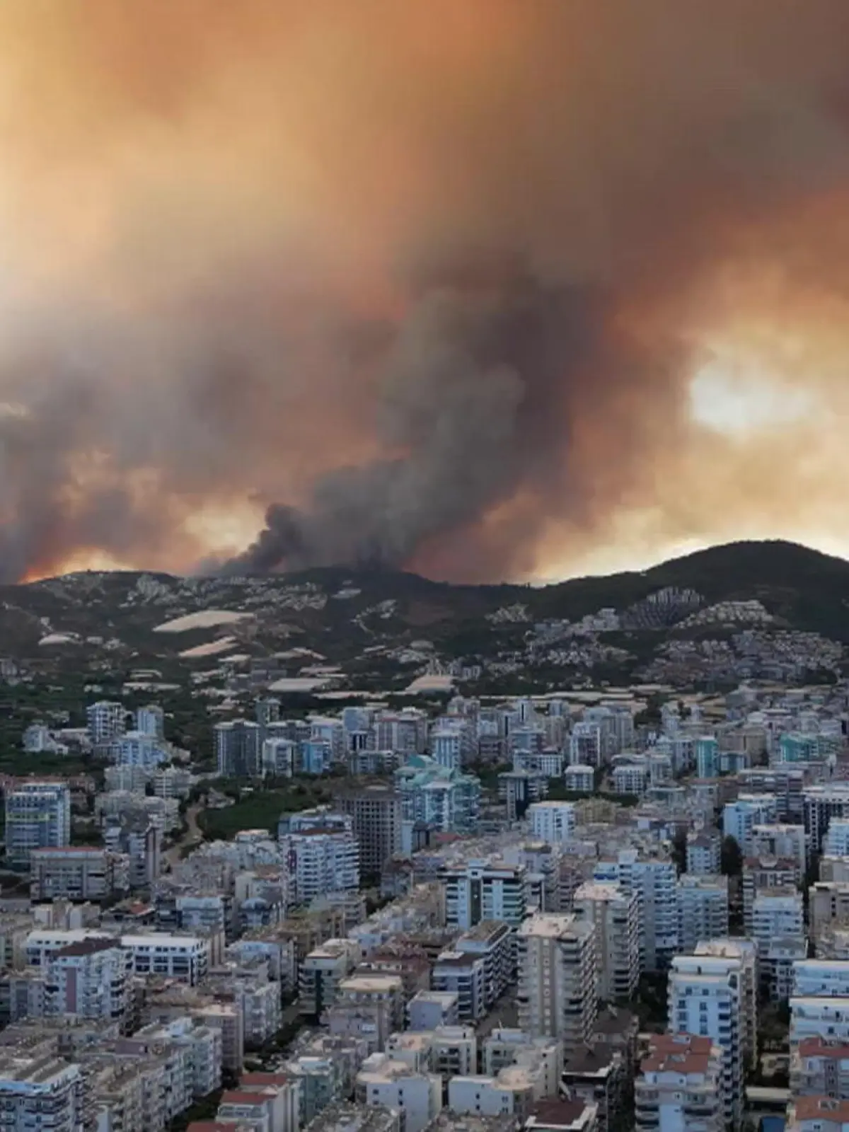 Bild zu: "Beliebter Ferienort von Waldbrand bedroht"