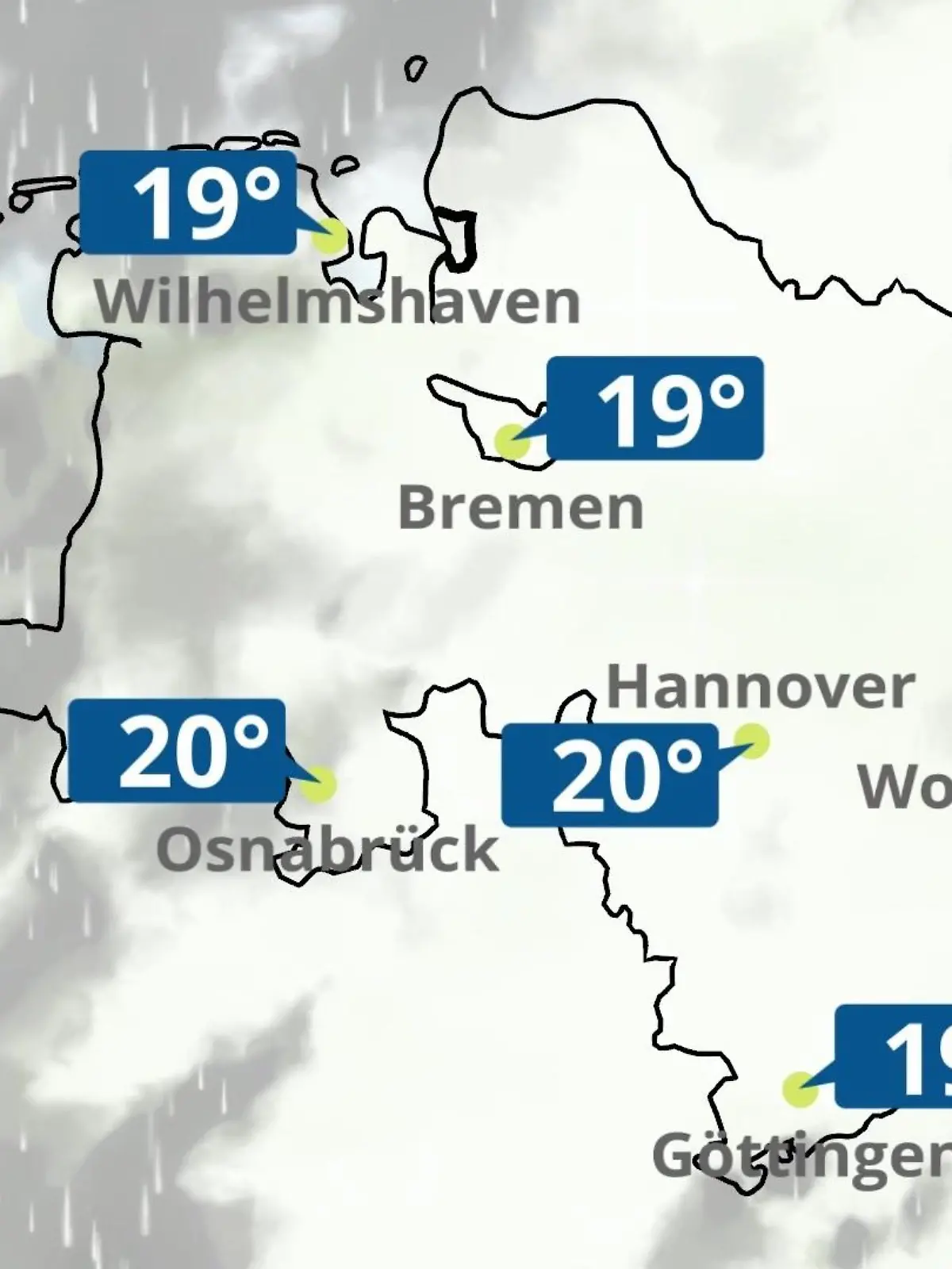 Bild zu: "Bremen und Niedersachsen: Wie wird das Wetter?"