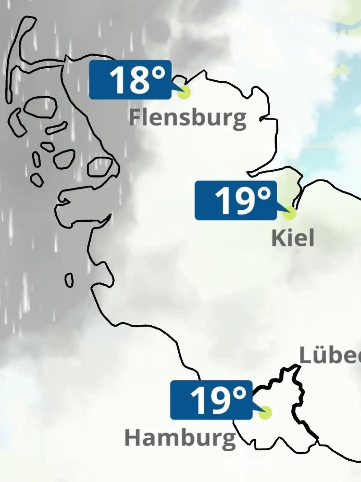 Bild zu: "Hamburg, Schleswig-Holstein: Wie wird das Wetter?"