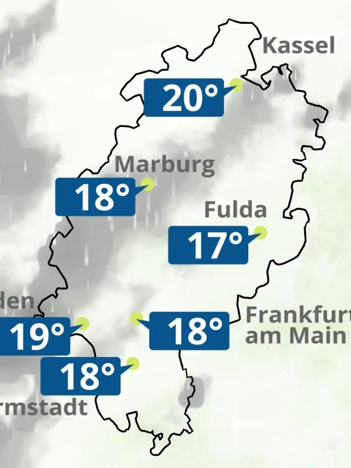 Bild zu: "Hessen: Wie wird das Wetter?"