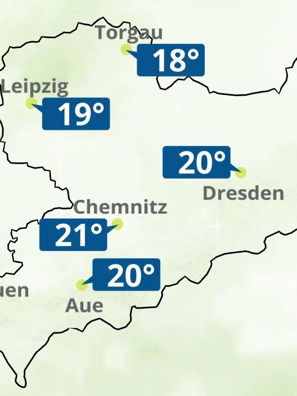 Bild zu: "Sachsen: Wie wird das Wetter?"