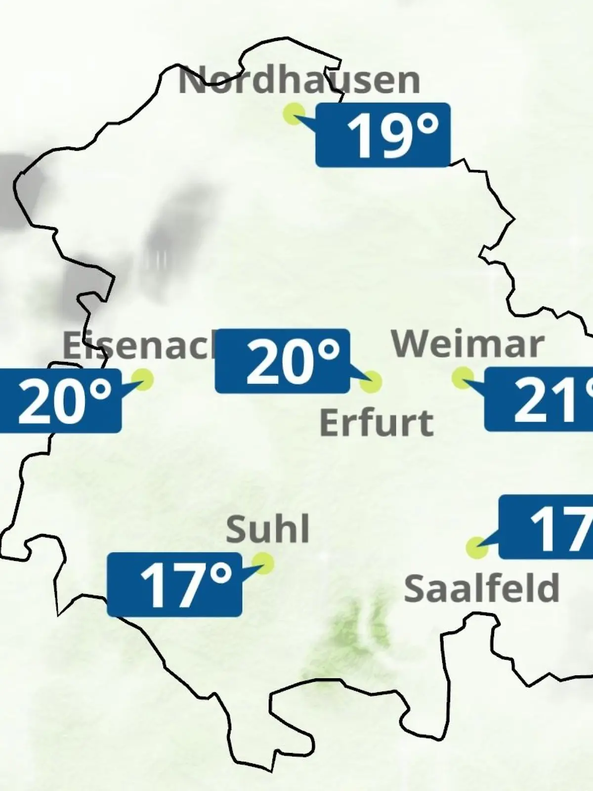 Bild zu: "Thüringen: Wie wird das Wetter?"