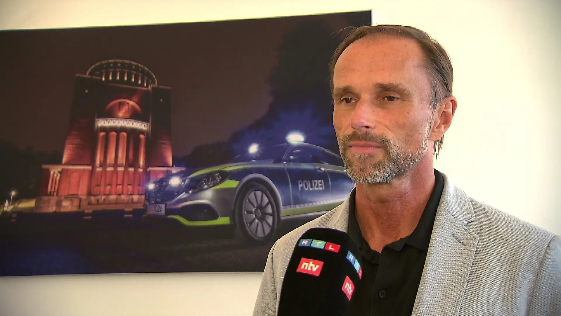 Thomas Jungfer, der Landesvorsitzende der Deutschen Polizeigewerkschaft Hamburg 