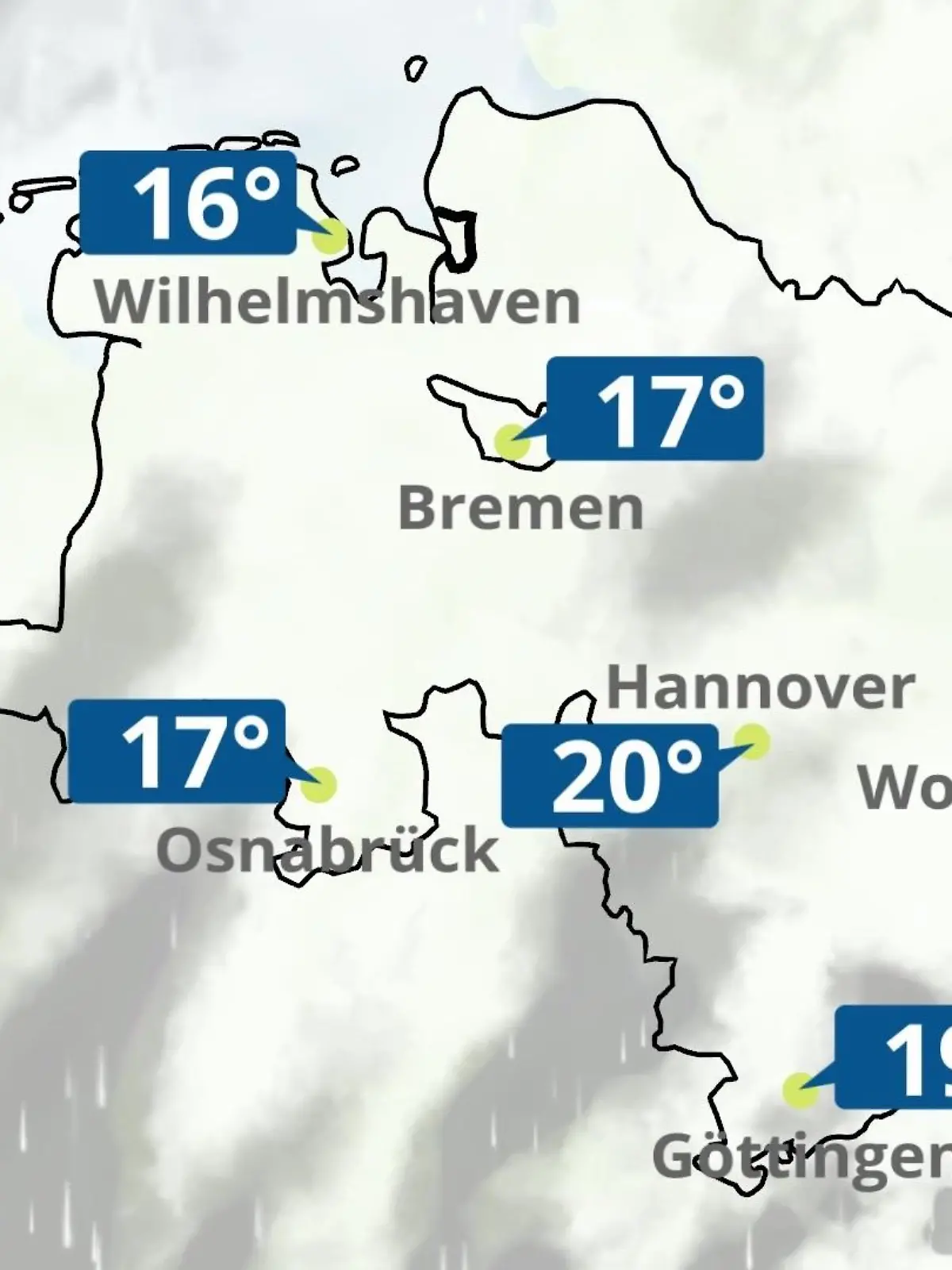 Bild zu: "Bremen und Niedersachsen: Wie wird das Wetter?"
