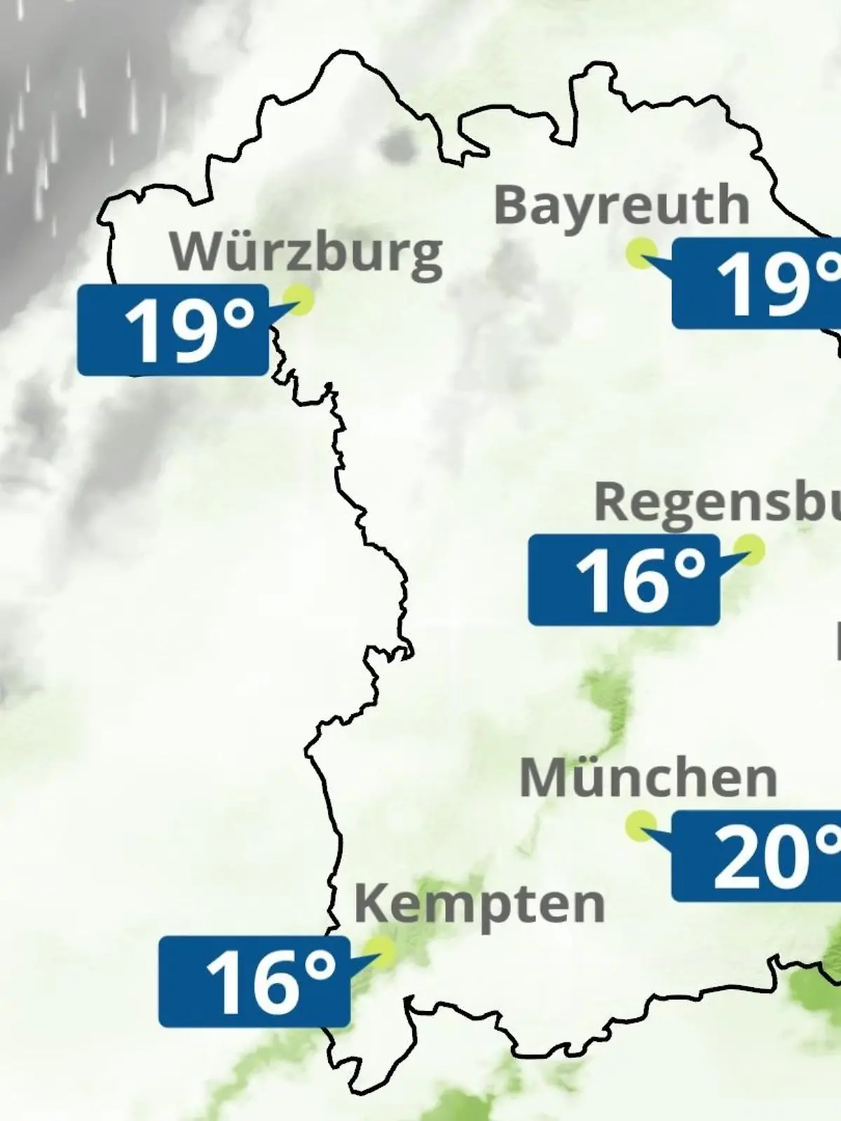 Bild zu: "Bayern: Wie wird das Wetter?"