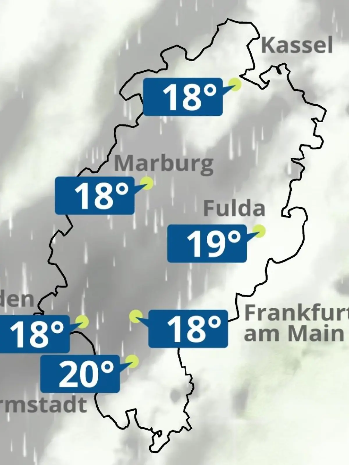 Bild zu: "Hessen: Wie wird das Wetter?"
