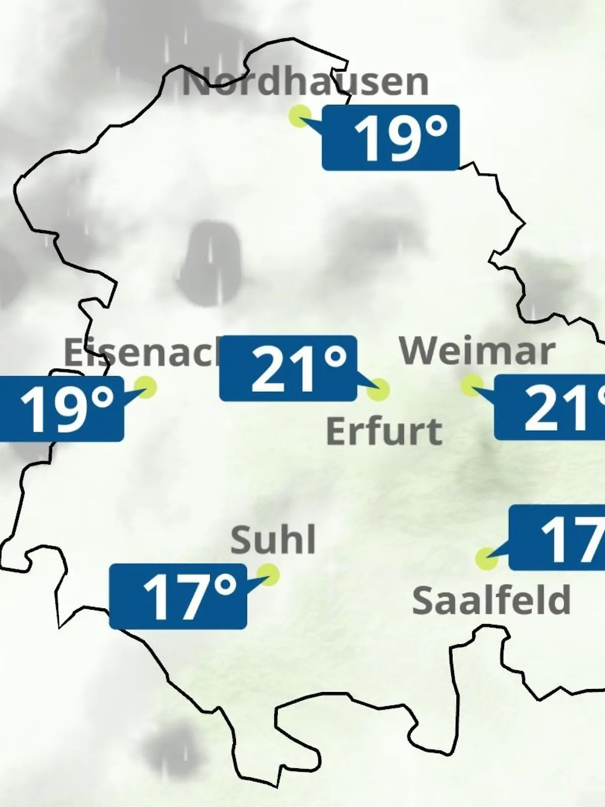 Bild zu: "Thüringen: Wie wird das Wetter?"