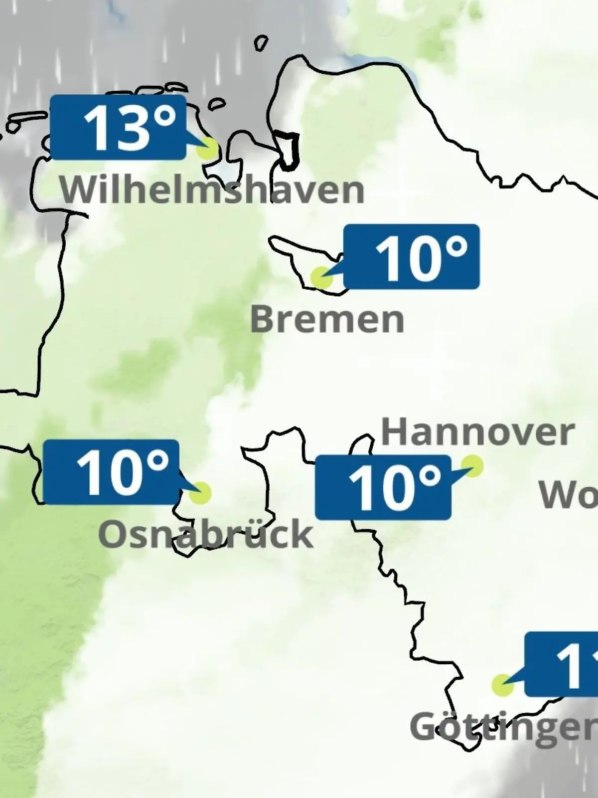Bild zu: "Bremen und Niedersachsen: Wie wird das Wetter?"