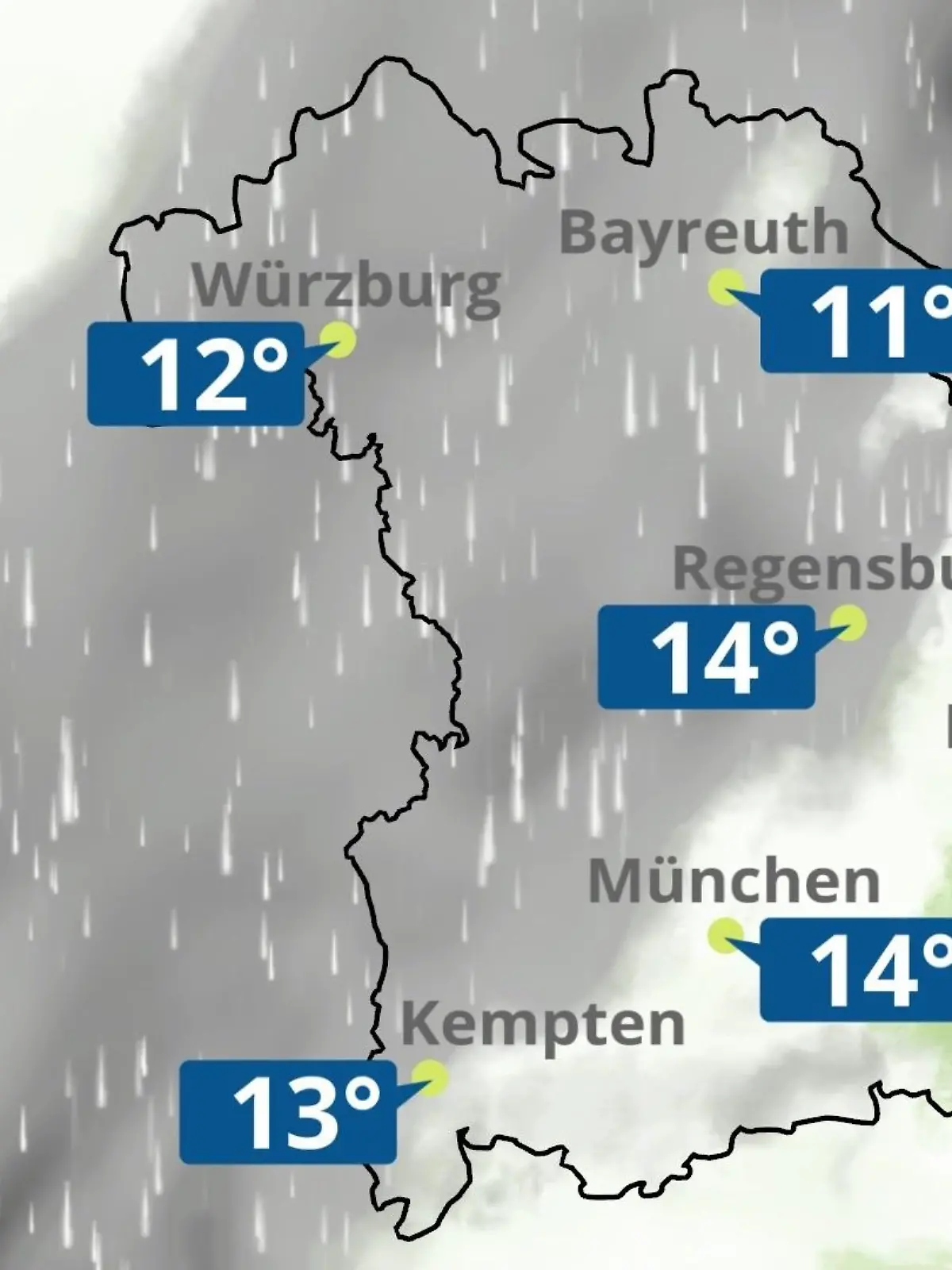 Bild zu: "Bayern: Wie wird das Wetter?"