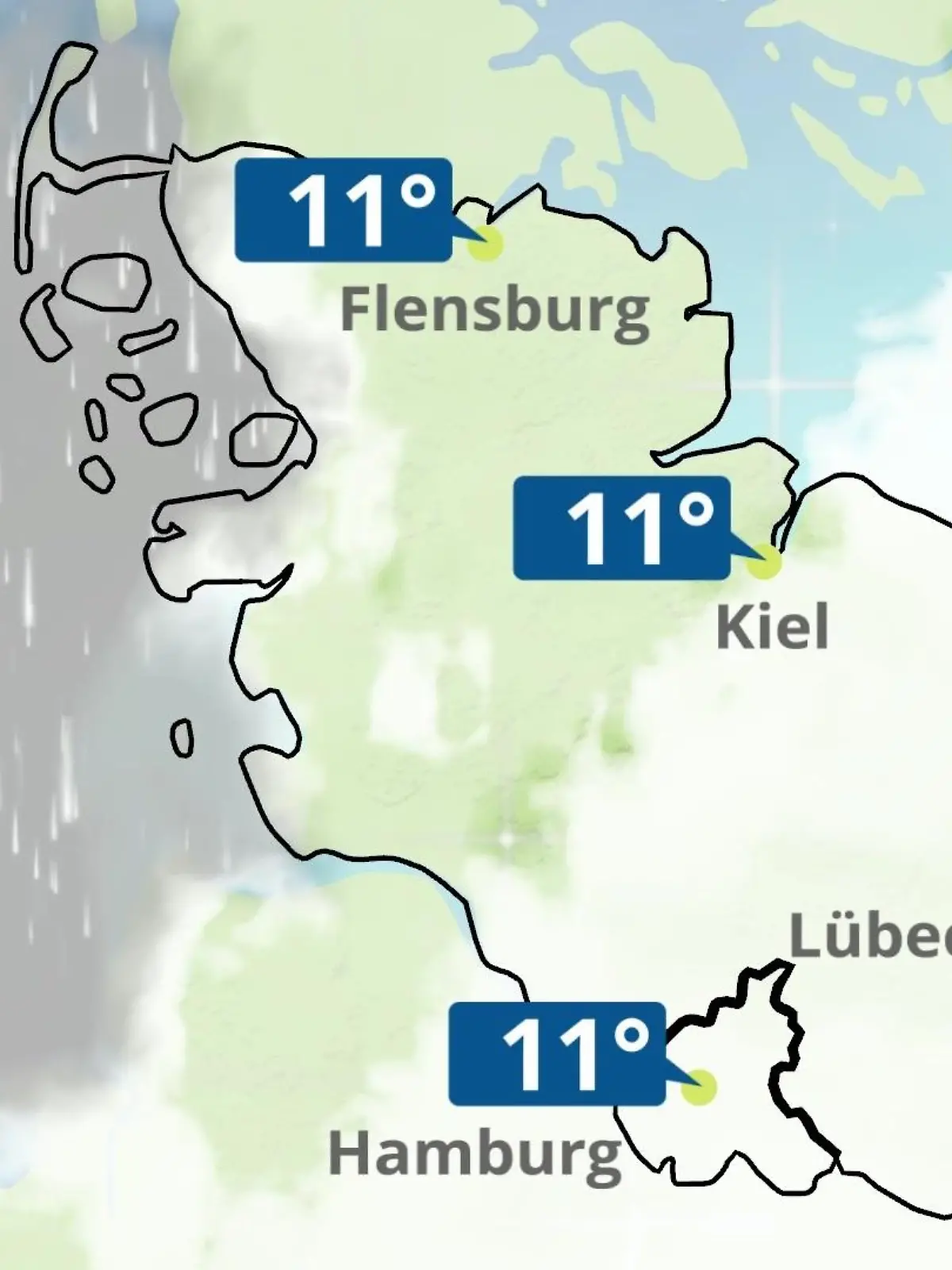 Bild zu: "Hamburg, Schleswig-Holstein: Wie wird das Wetter?"