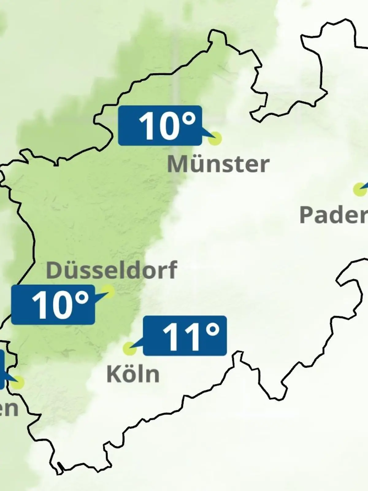 Bild zu: "Nordrhein-Westfalen: Wie wird das Wetter?"
