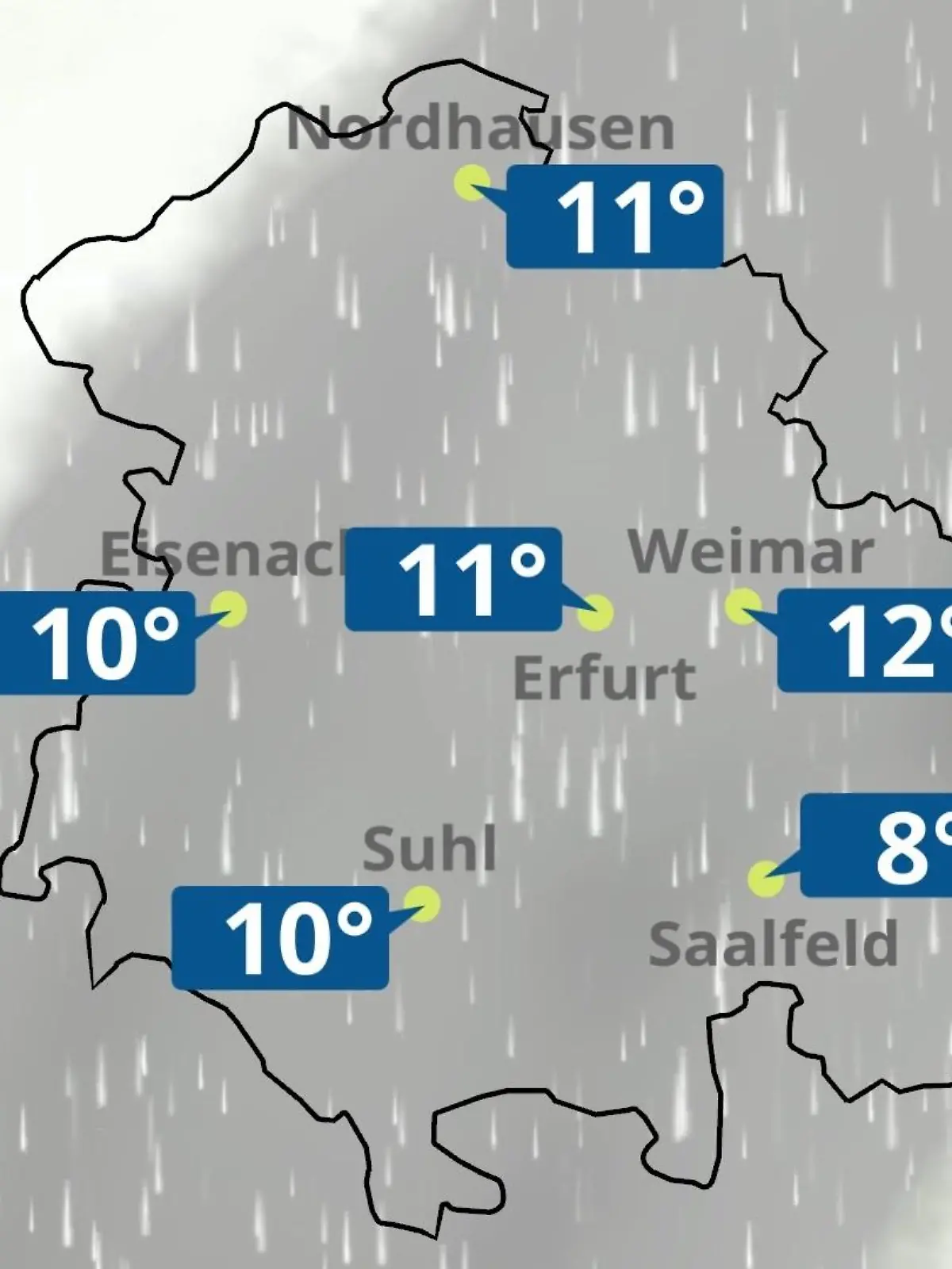 Bild zu: "Thüringen: Wie wird das Wetter?"