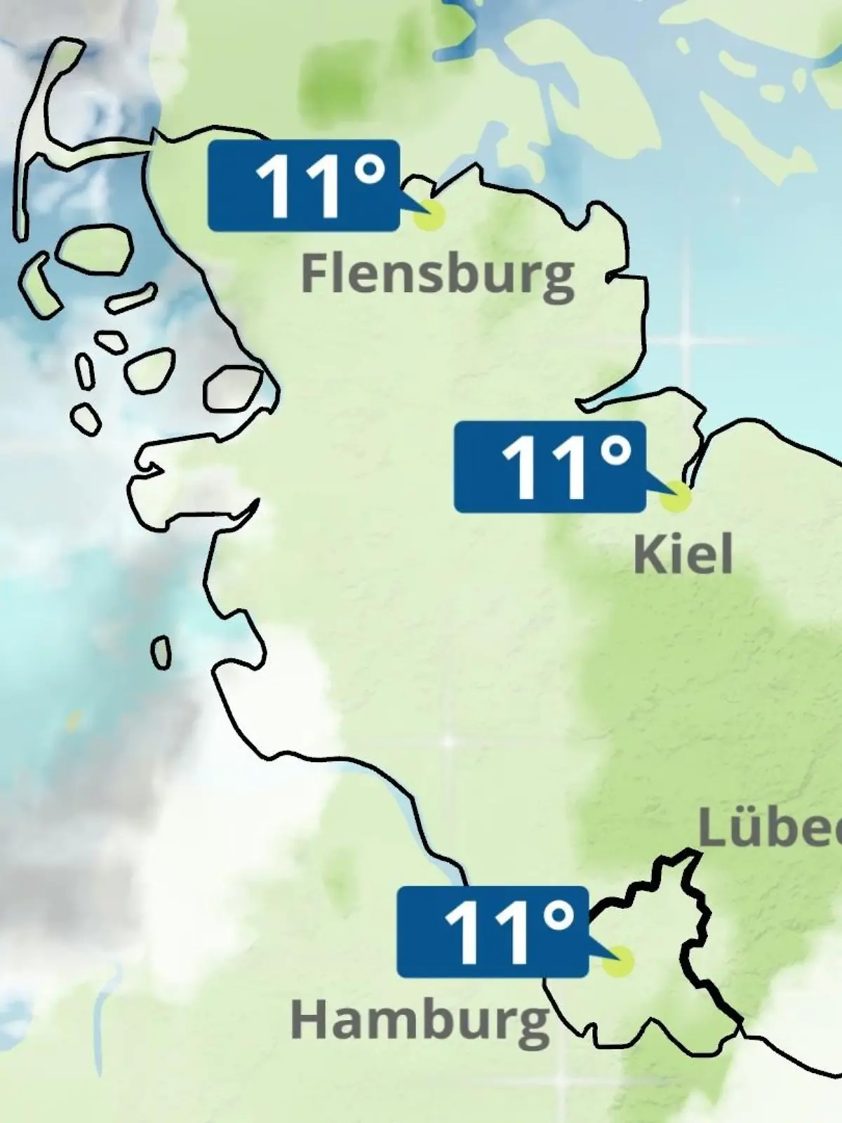 Bild zu: "Hamburg, Schleswig-Holstein: Wie wird das Wetter?"