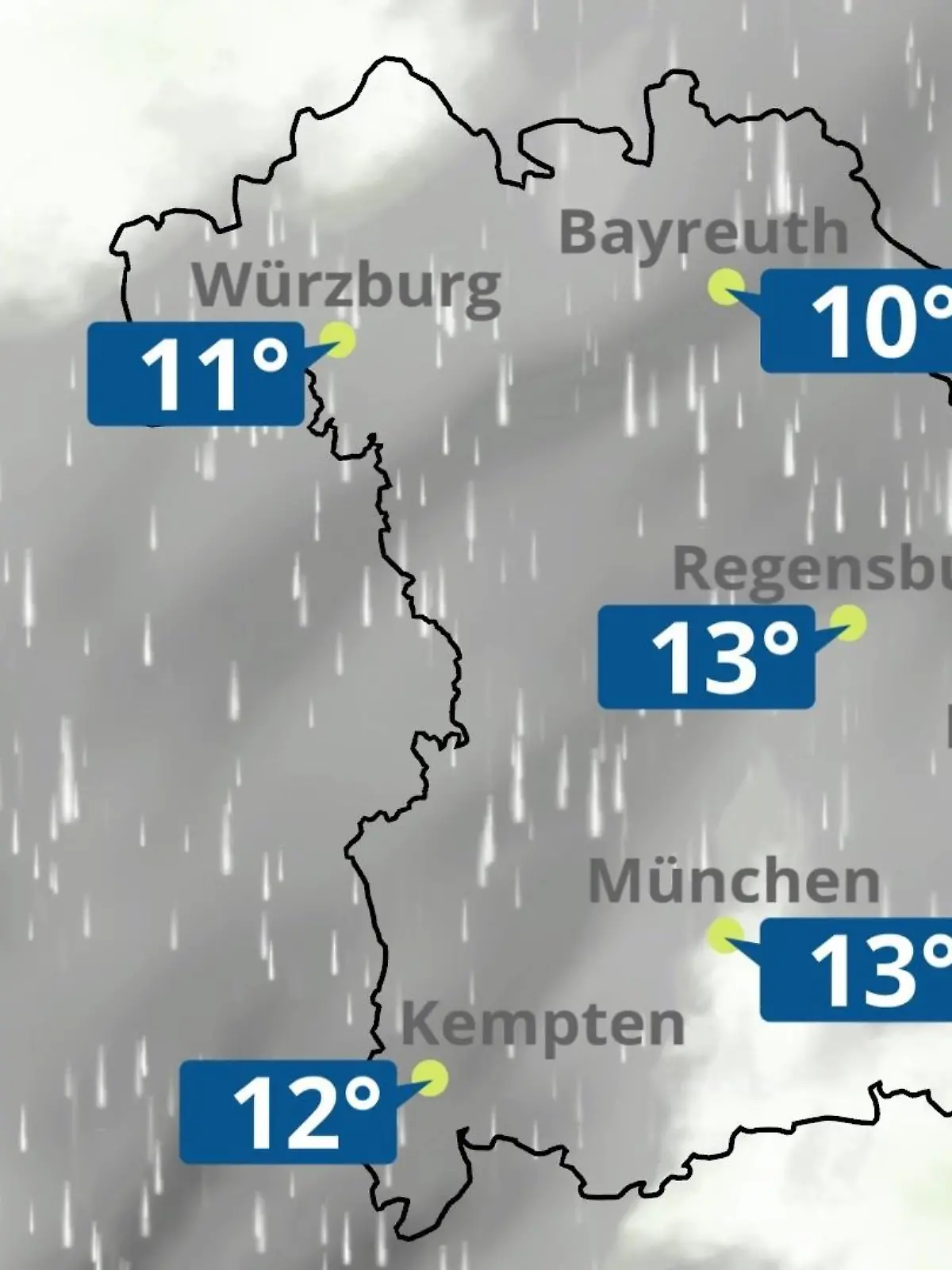 Bild zu: "Bayern: Wie wird das Wetter?"