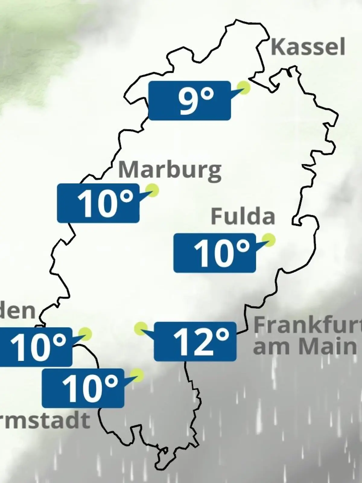 Bild zu: "Hessen: Wie wird das Wetter?"