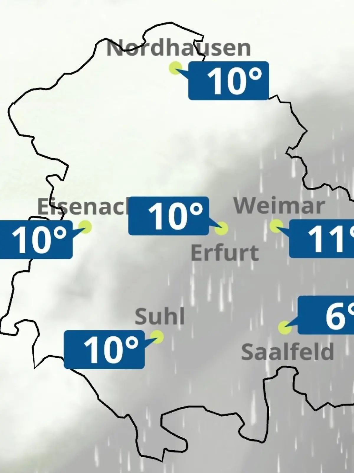 Bild zu: "Thüringen: Wie wird das Wetter?"