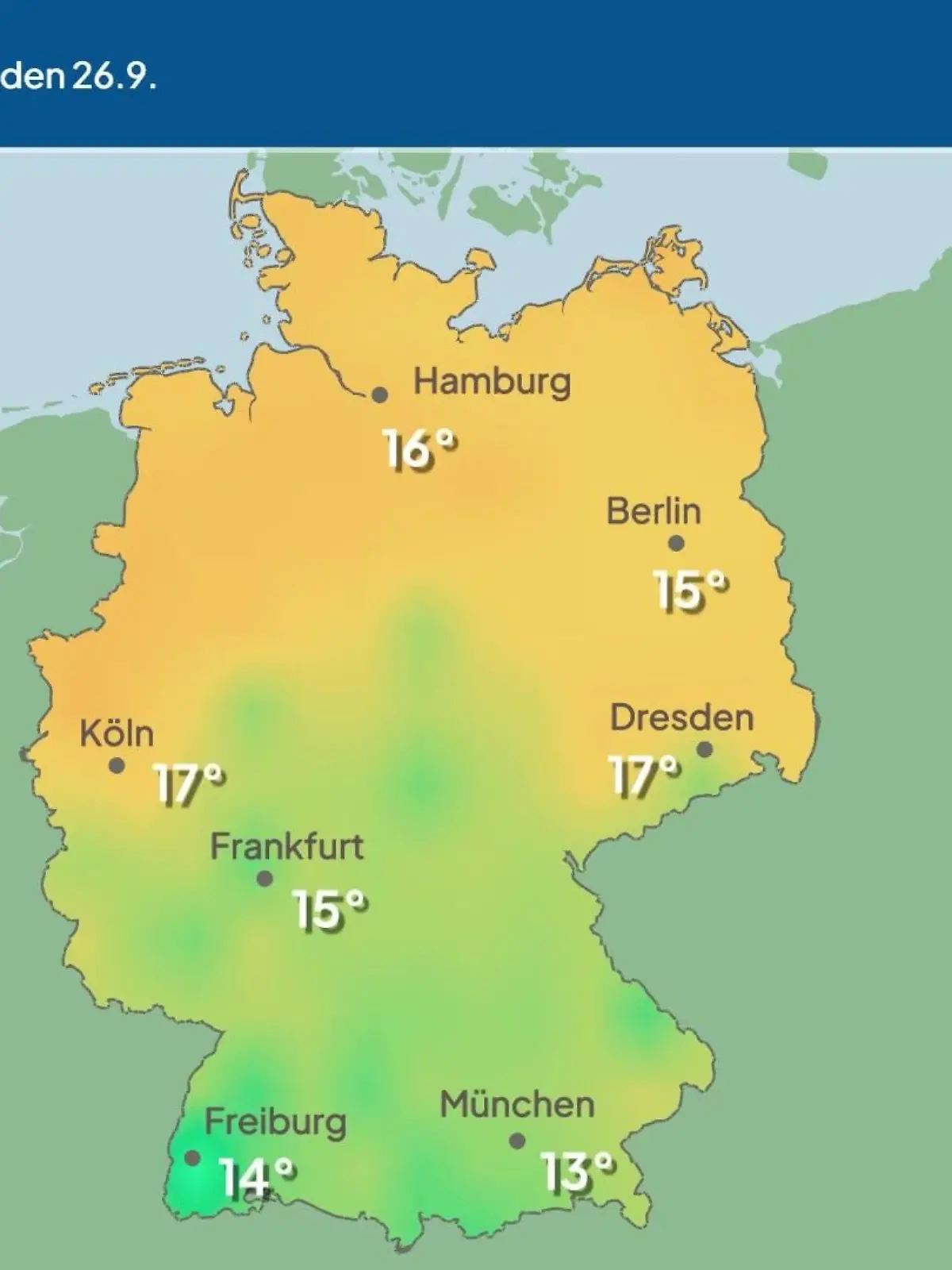 Bild zu: "Im Video: Temperatur-Vorhersage"