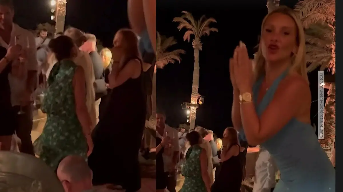 Evelyn Burdecki feiert mit Victoria von Schweden Plötzlich rasende Reporterin!
