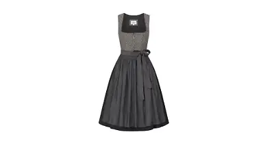 Dirndl mit geometrischem Muster