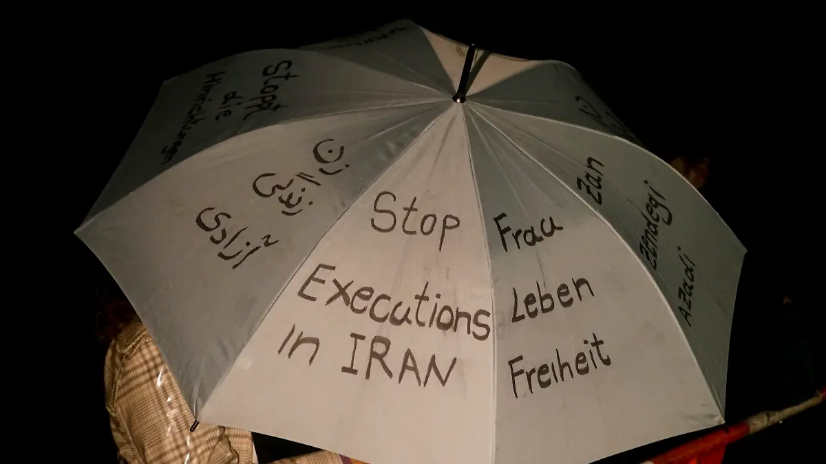 Protest gegen Hinrichtungen im Iran
