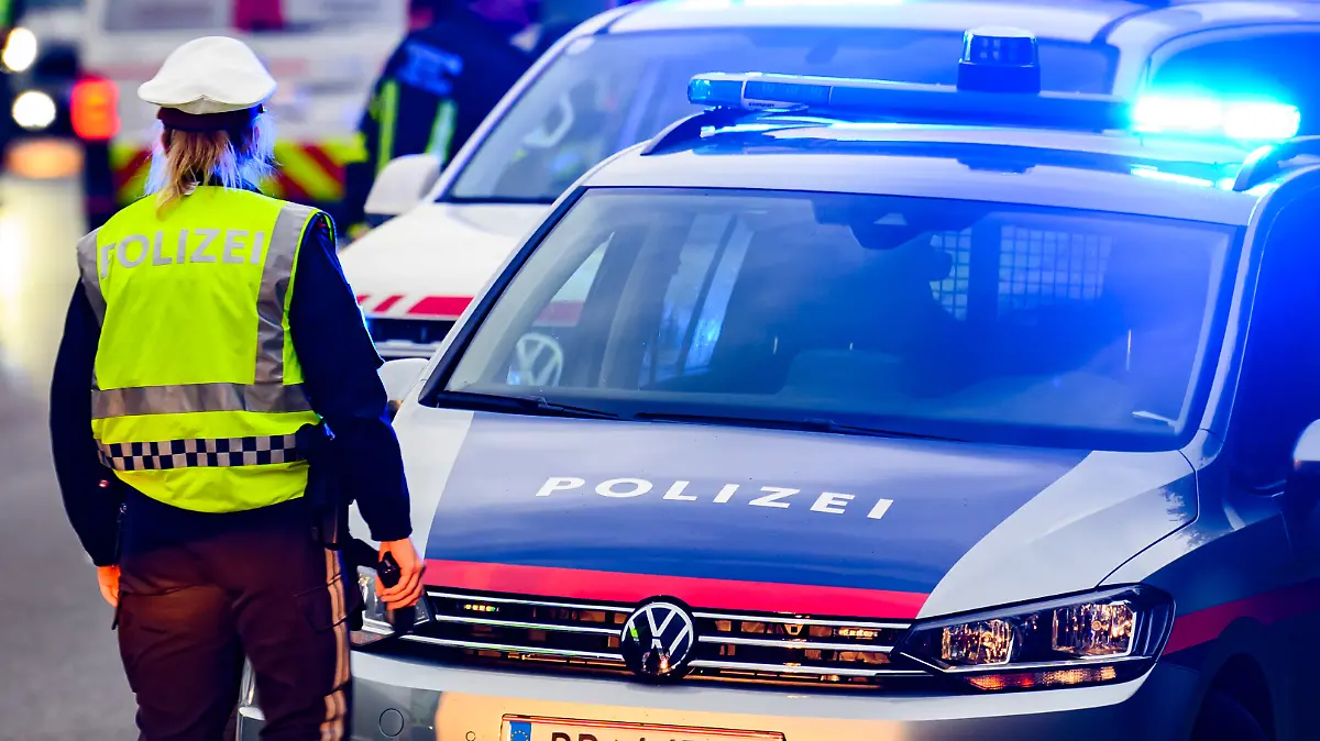 Polizeieinsatz in Österreich