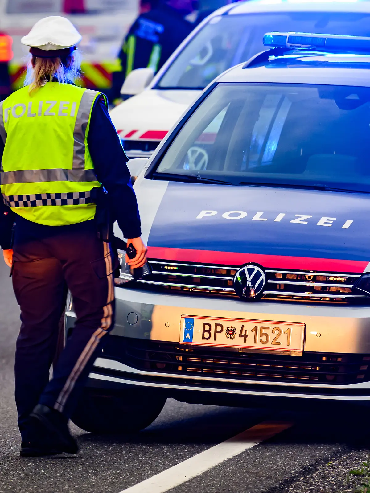 Polizeieinsatz in Österreich 