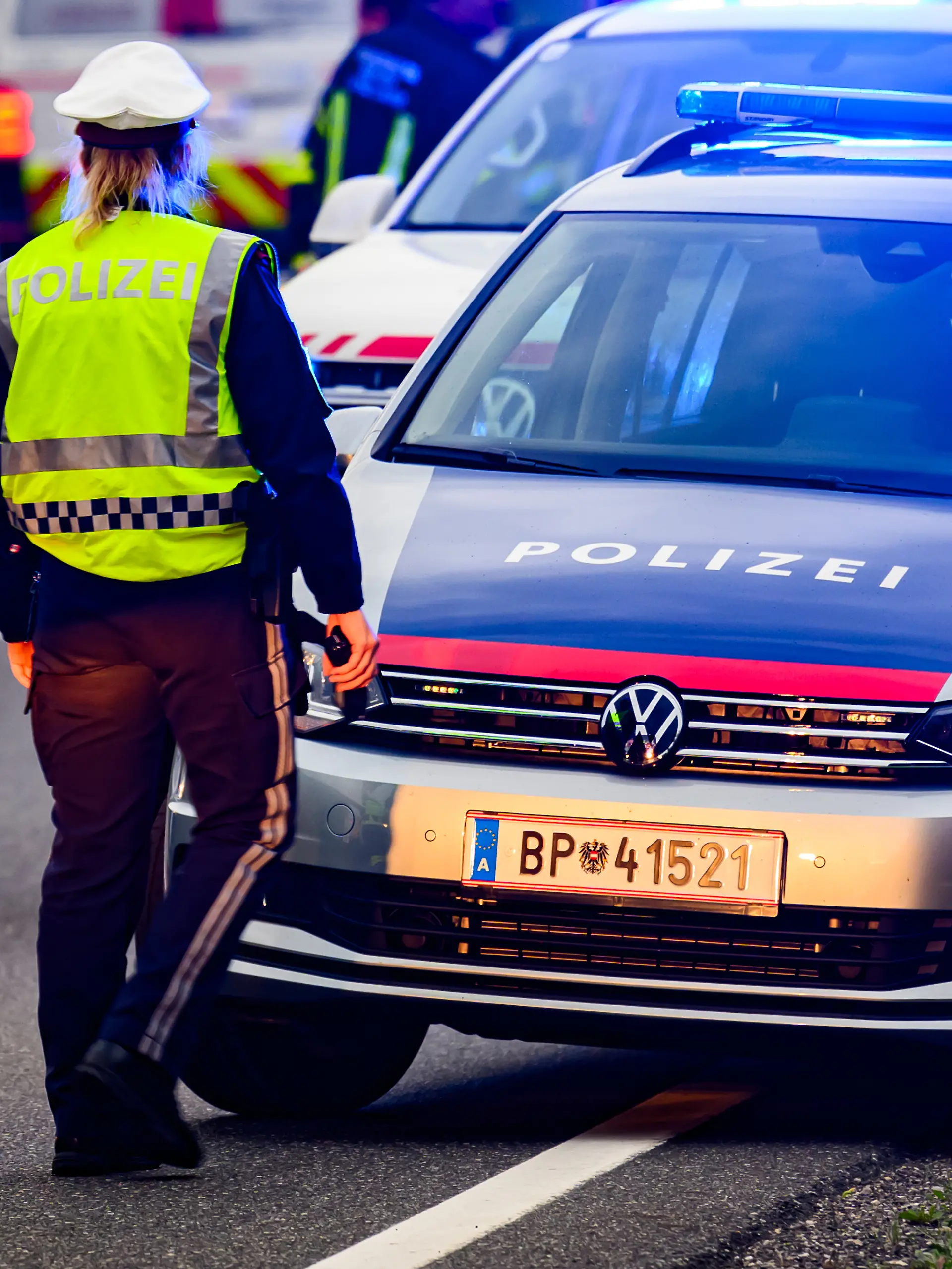 Polizeieinsatz in Österreich 
