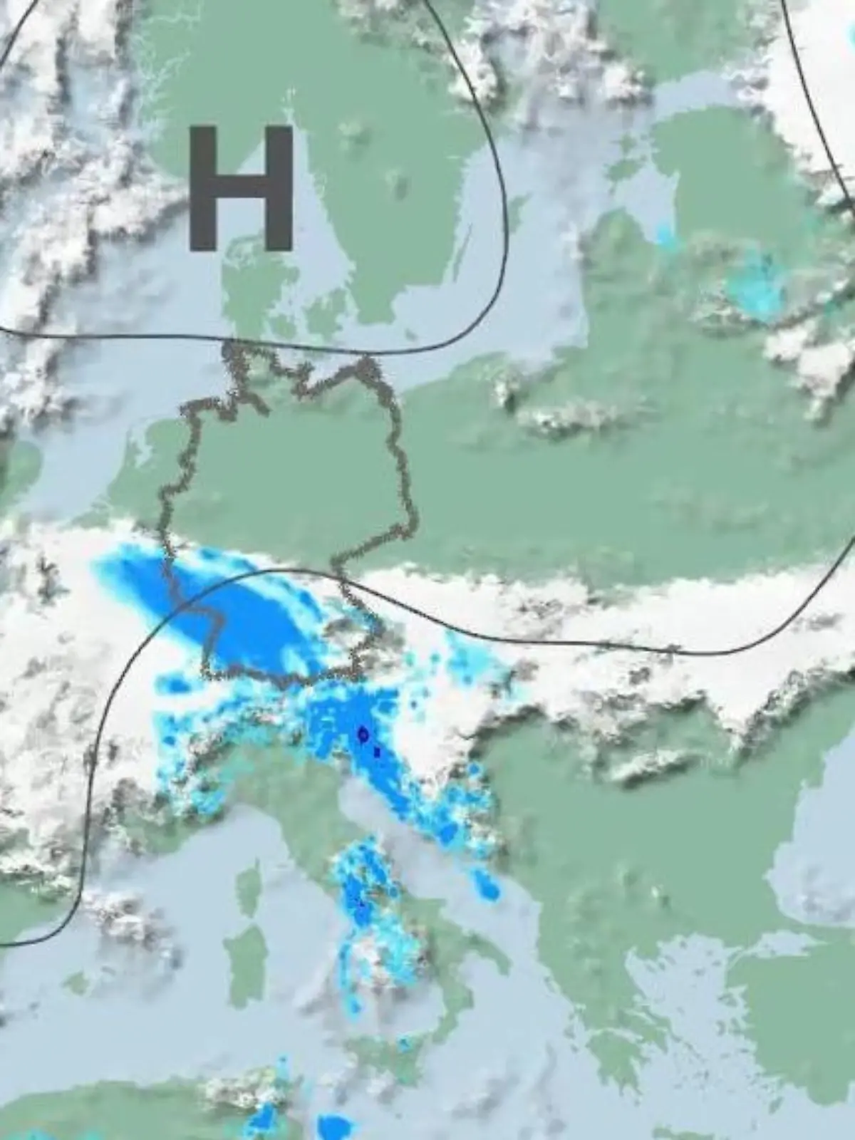 Bild zu: "Die Wetterlage der kommenden 5 Tage"