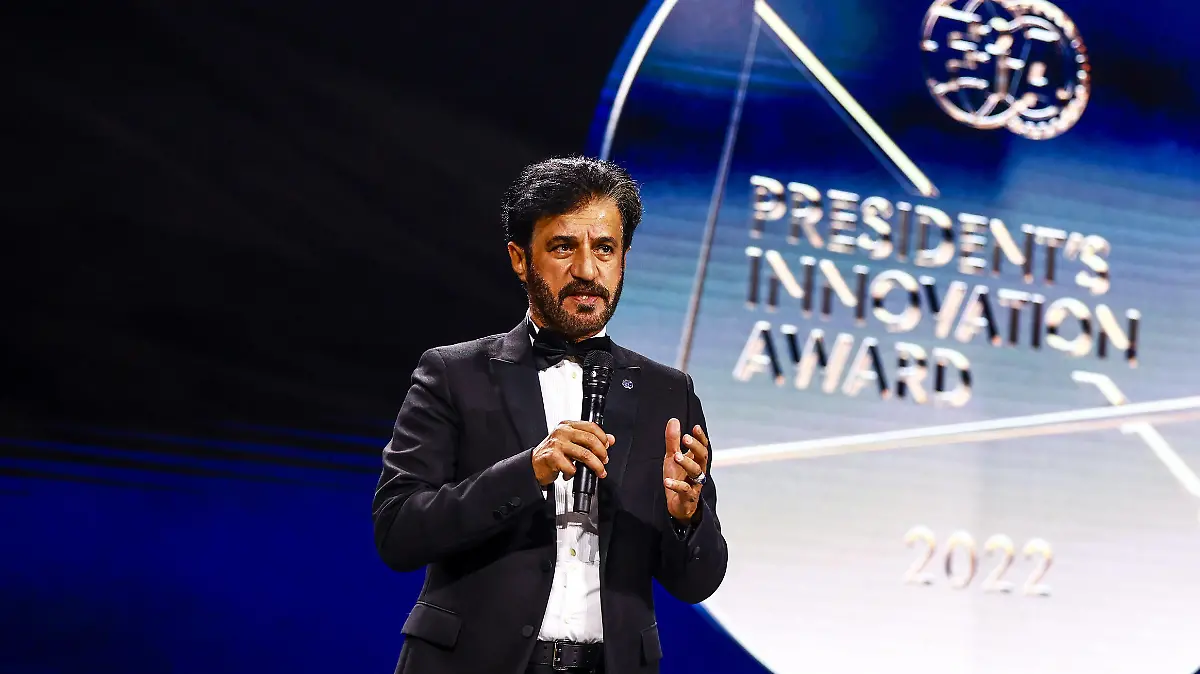 Ben Sulayem Mohammed, portrait, FIA President Innovation Medal - Prize Giver during the 2022 FIA Prize Giving ceremony at Bologna Fiere, on December 9, 2022 in Bologna, Italy - FIA PRIZE GIVING 2022 - BOLOGNA DPPI/Panoramic PUBLICATIONxNOTxINxFRAxITAxBEL IMG_2025