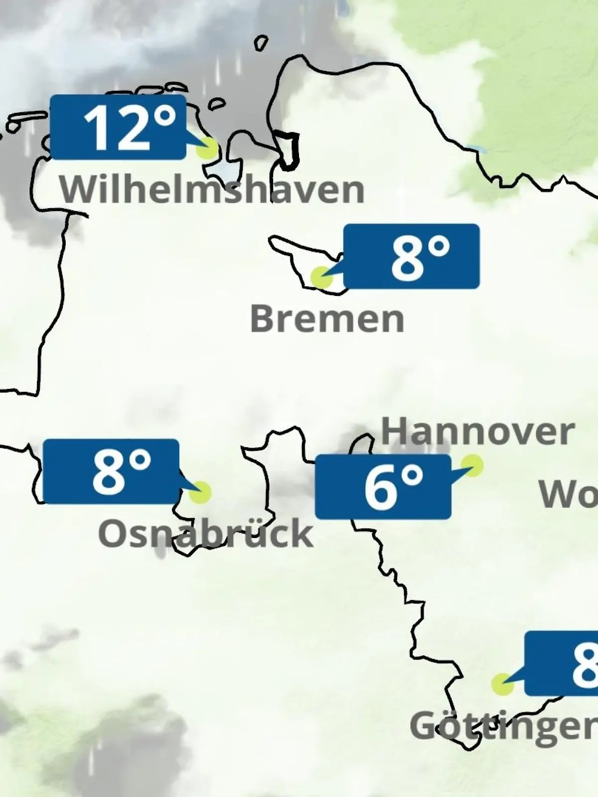 Bild zu: "Bremen und Niedersachsen: Wie wird das Wetter?"