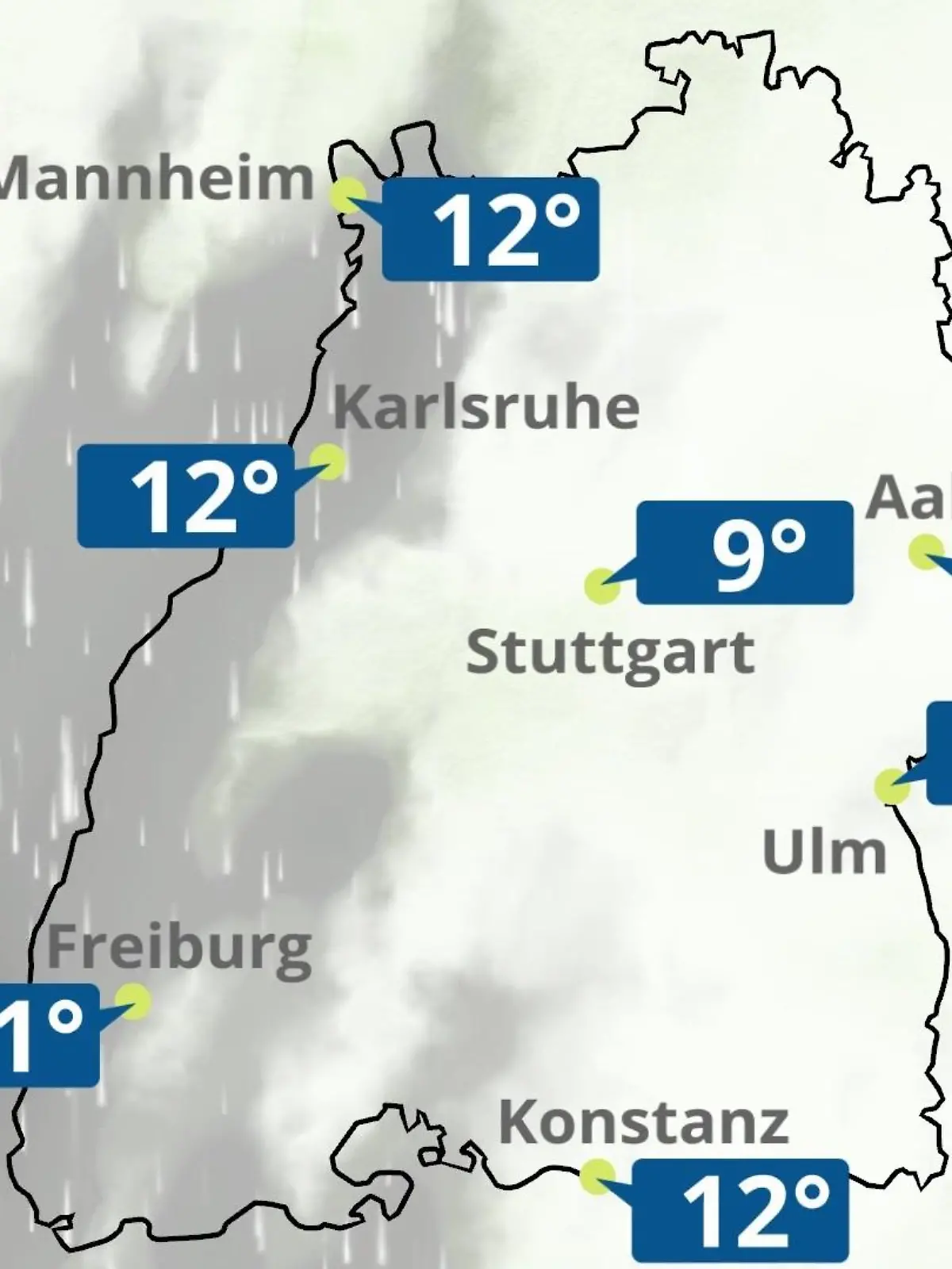 Bild zu: "Baden-Württemberg: Wie wird das Wetter?"
