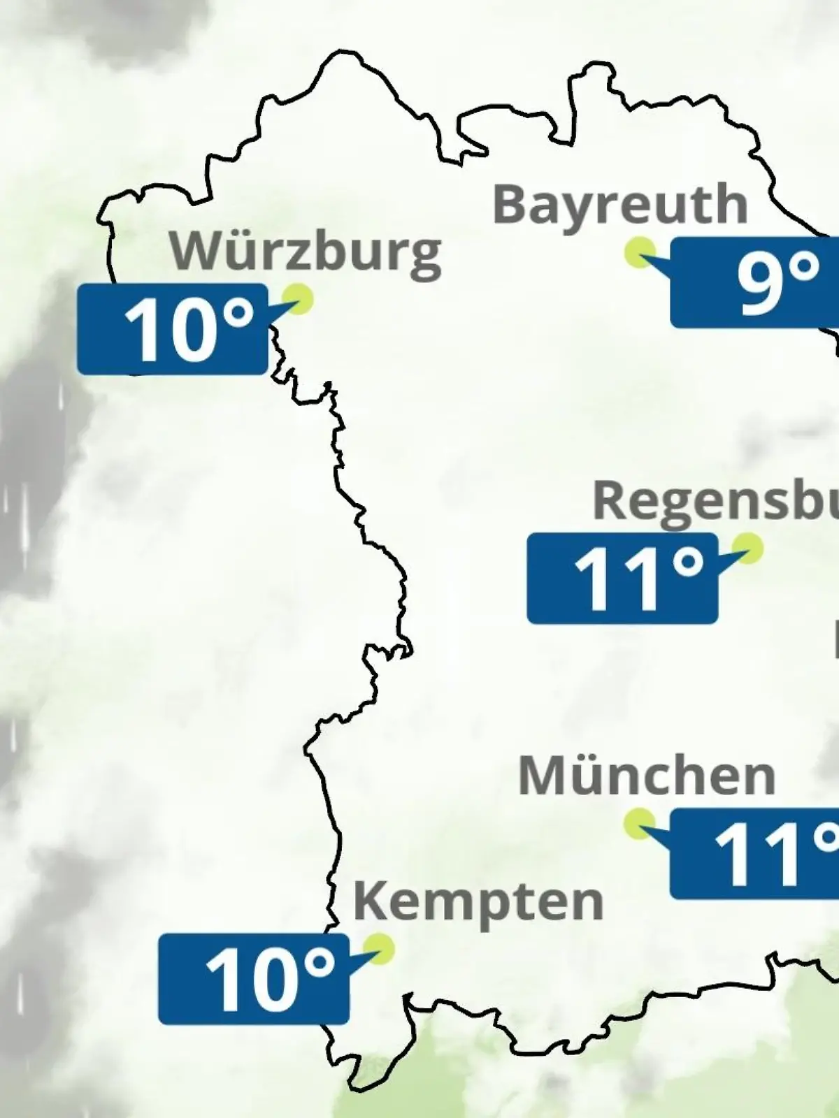 Bild zu: "Bayern: Wie wird das Wetter?"