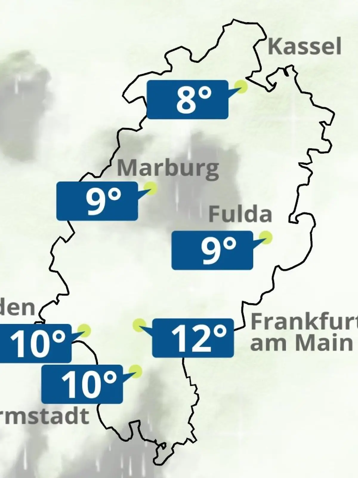 Bild zu: "Hessen: Wie wird das Wetter?"