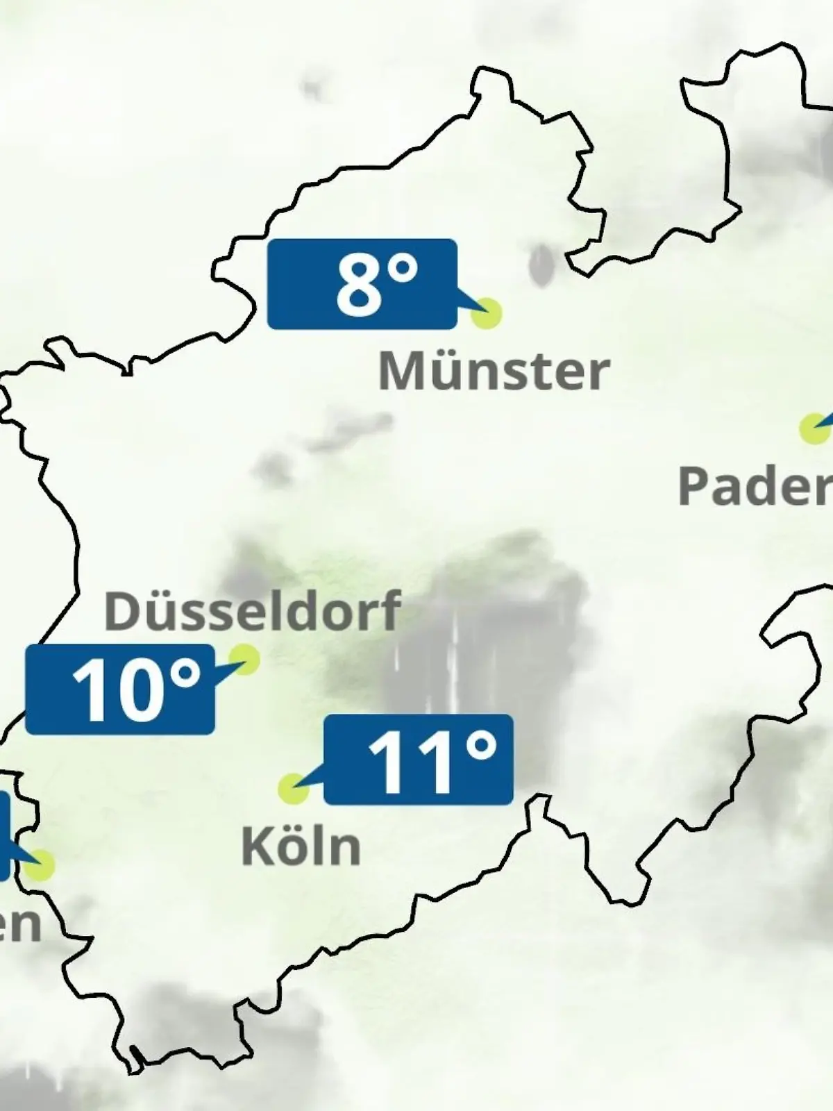 Bild zu: "Nordrhein-Westfalen: Wie wird das Wetter?"