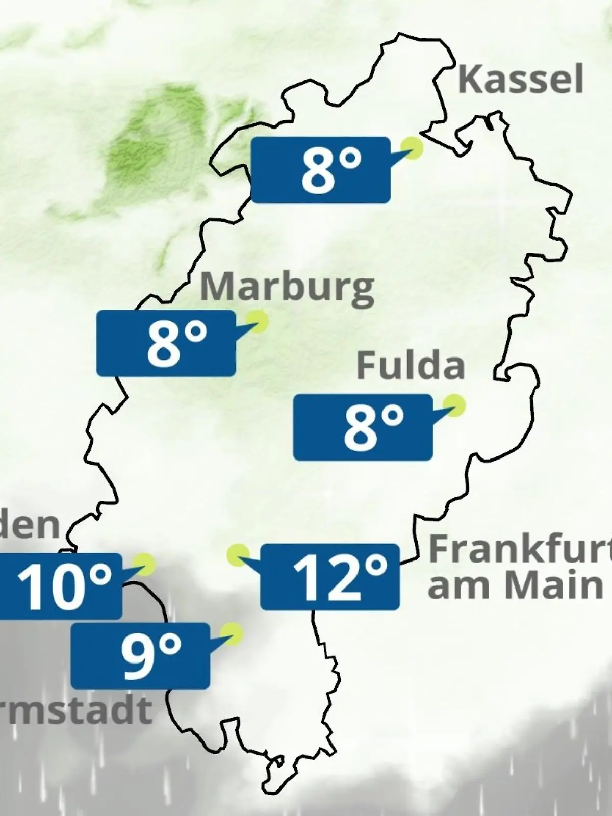 Bild zu: "Hessen: Wie wird das Wetter?"