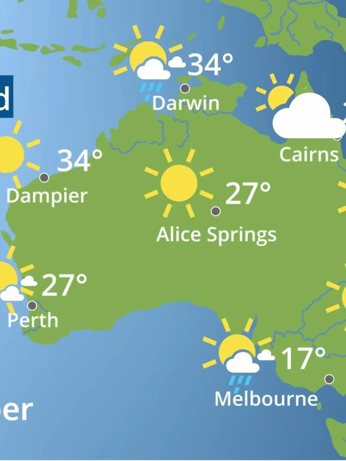 Bild zu: "Australien: Wie wird das Wetter?"