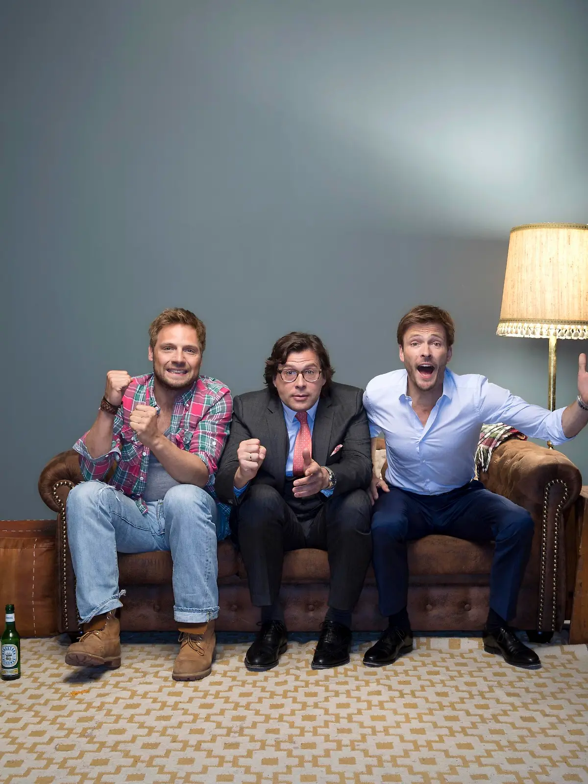 v.l.: Joris Petersen (Christoph Letkowski), David Mendelbaum (Hans-Jochen Wagner) und Ben Schäfer (Andreas Pietschmann