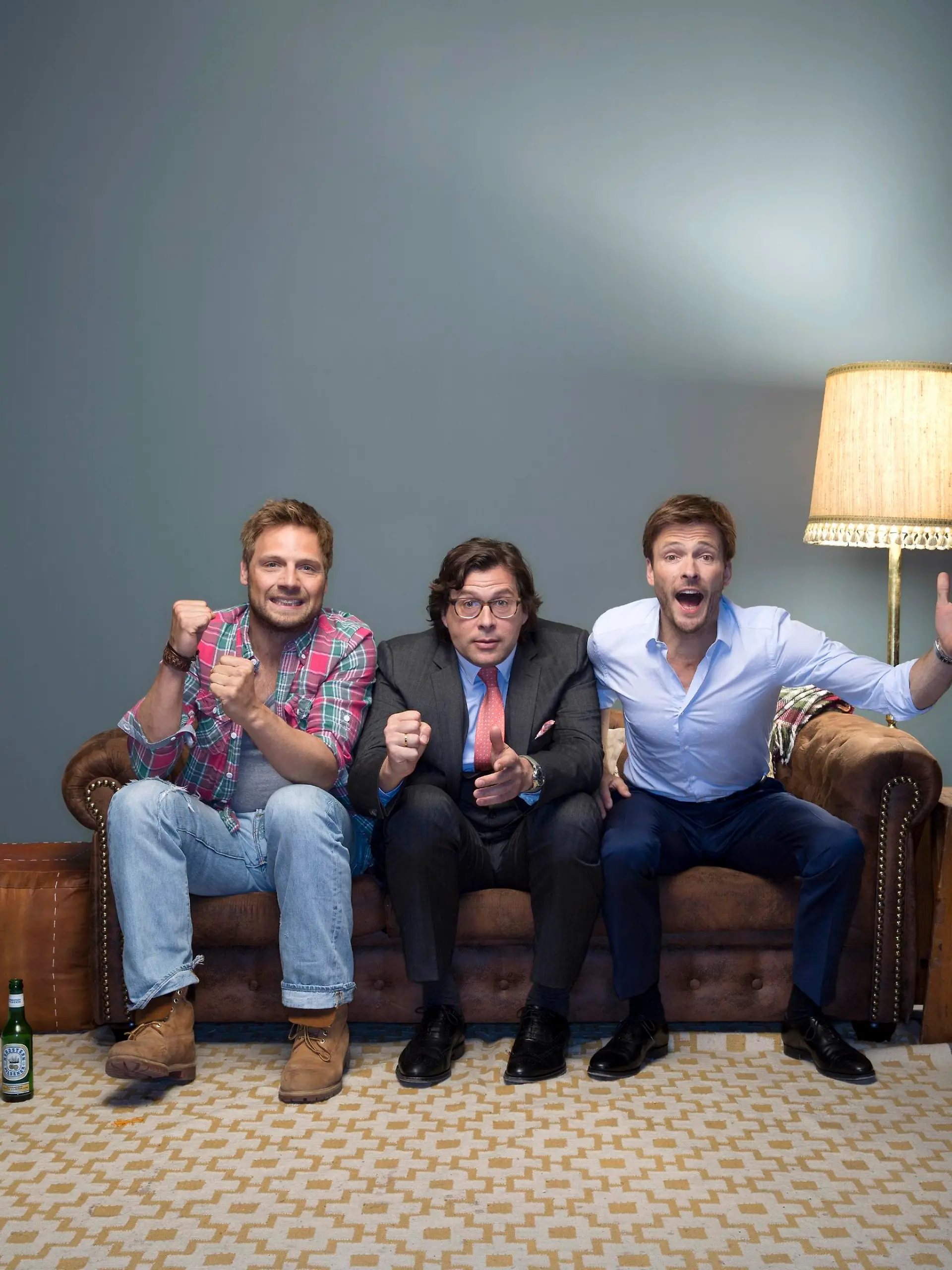 v.l.: Joris Petersen (Christoph Letkowski), David Mendelbaum (Hans-Jochen Wagner) und Ben Schäfer (Andreas Pietschmann