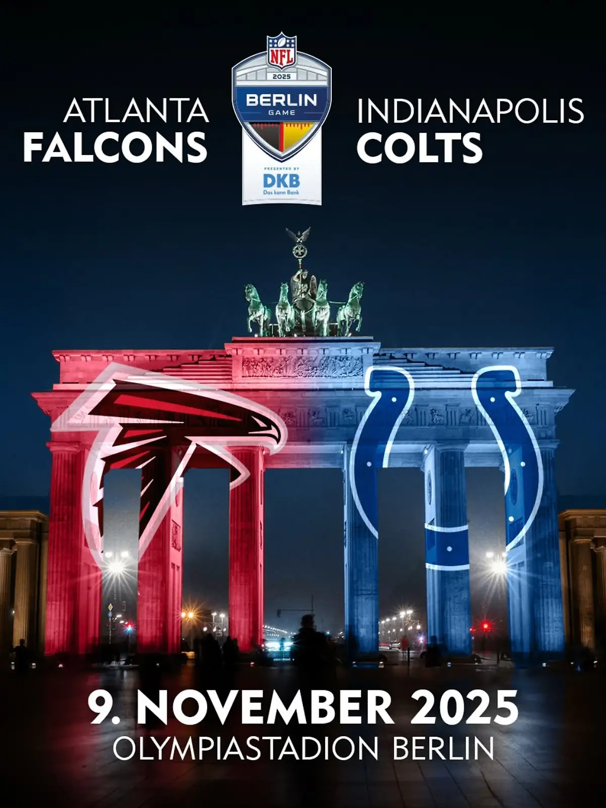 Atlanta Falcons und Indianapolis Colts bestreiten das NFL Berlin Game - Alle Infos zu TV-Übertragung und Livestream LIVE bei RTL!